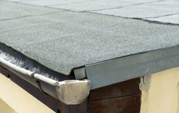repair or replace Hurstwood flat roofing?